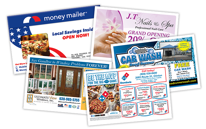 Money Mailer® Coupon Examples