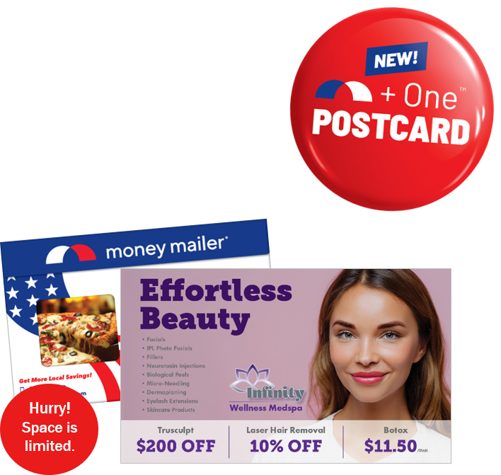 Money Mailer® + One Postcard